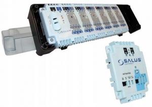 SALUS Salus przewodowa listwa sterująca KL06-M, 6 stref, 230 V