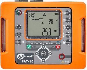 PAT-10 Miernik bezpieczeństwa sprzętu elektrycznego z Certyfikatem Kalibrac