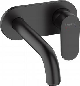 Bateria umywalkowa podtynkowa Hansgrohe Vernis czarny