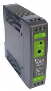 Zasilacz impulsowy KSE 01024P 230/ 24VDC 0.42A 10W na szynę DIN, Uzas: 85-2