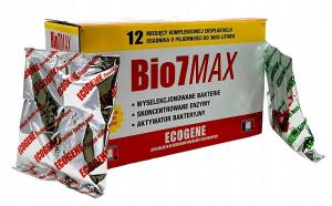 Preparat BIO7 MAX 12m-cy EKSPLOATACJA ROZKŁAD TŁUSZCZY (12X80G ENTRETIEN, 1