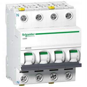 SCHNEIDER ELECTRIC Wyłącznik nadprądowy iC60N-C20-3N C 20A 3N-biegunowy