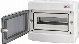 Rozdzielnica natynkowa ECH-12PT 12 modułów drzwi transparentne IP65 1500V D