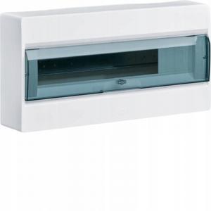 HAGER Rozdzielnica COSMOS 1x18M n/t, IP40, drzwi transparentne