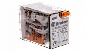 FINDER 55.34.8.024.0040 Przekaźnik 4P 7A 24V AC