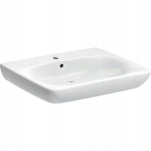 Umywalka Selnova Comfort B65 cm, H15 cm, T55 cm, z przelewem, z otworem na