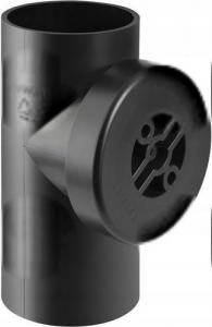 GEBERIT Czyszczak PE prosty 90st. d63