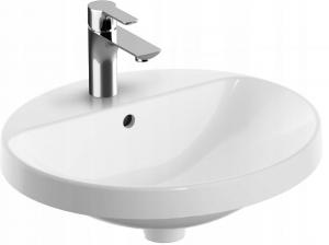 Umywalka Variform wpuszczana w blat, owalna, B50 cm, H17.8 cm, T45 cm, z pr