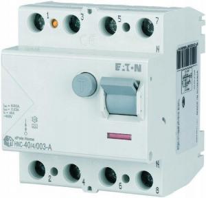 EATON Wyłącznik różnicowoprądowy 6kA typ A HNC-40/4/003-A
