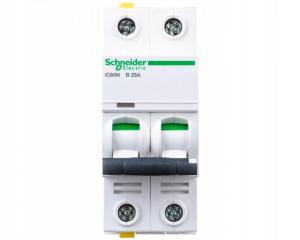 SCHNEIDER ELECTRIC Wyłącznik nadprądowy iC60N-B25-2 B 25A 2-biegunowy