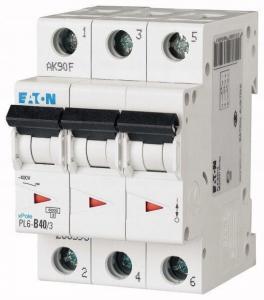 EATON Wyłącznik nadprądowy 6kA PL6-C40/3