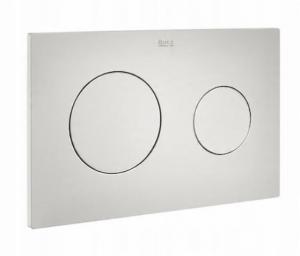 Przycisk spłukujący PL10 3/6L (Duplo One) Perłowy Mat ROCA