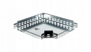 BAKS Kolanko 90° KKJ300H60, grubość blachy 1,0mm
