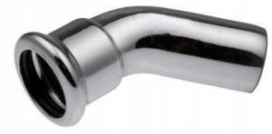 KAN-therm Kolano nyplowe 45° Steel - 66.7