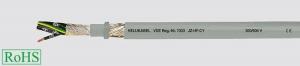 KABEL ELASTYCZNY 300/500V JZ-HF-CY 7G1,5 QMM B.GIĘTKIŻYŁY CZARNE NUMER EKRA