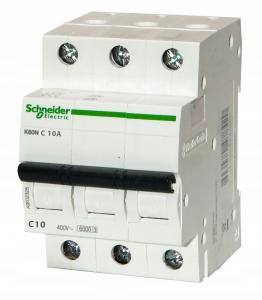 SCHNEIDER ELECTRIC Wyłącznik nadprądowy K60N-C10-3 C 10A 3-biegunowy