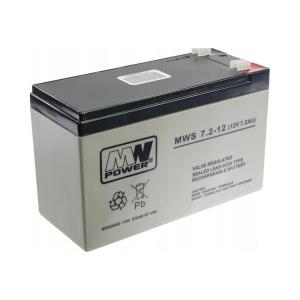 MPL POWER MW Power Akumulator AGM AGM 12V/7,2Ah 5 lat