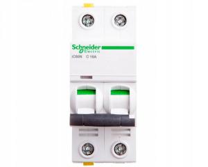 SCHNEIDER ELECTRIC Wyłącznik nadprądowy iC60N-C16-2 C 16A 2-biegunowy