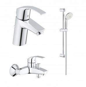 Bateria umywalkowa sztorcowa GROHE Eurosmart Cosmopolitan 1-otw. Mosiężna