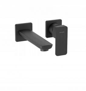 LOFT BLACK Bateria umywalkowa podtynkowa z wylewką