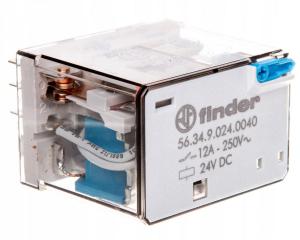FINDER 56.34.9.024.0040 Przekaźnik 4P 12A 24V DC
