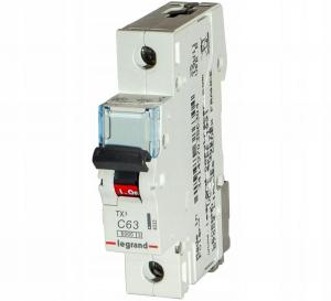 LEGRAND Wyłącznik nadprądowy S 301 1P C 63A 6000A TX3