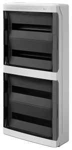 Rozdzielnica GALANT PLUS RN 4/72 IP65 drzwi transparentne N+PE (72 modułowa