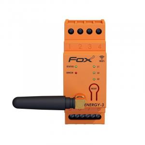 F&F 3-fazowy monitor zużycia energii wi-fi ENERGY 3 FOX F&F