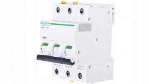 SCHNEIDER ELECTRIC Wyłącznik nadprądowy iC60N-D6-3 D 6A 3-biegunowy