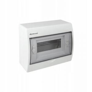 ELEKTRO-PLAST OPATÓWEK Rozdzielnica natynkowa RN-8 Fala (N+PE) IP40