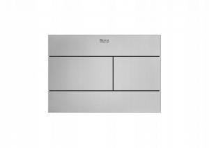Przycisk ROCA DUPLO S PS2 podwójny PVD Brushed Inox 194 x 134 x 6 mm
