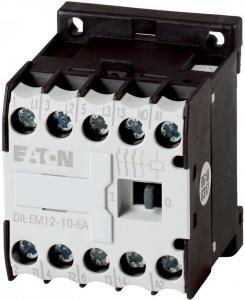 Stycznik miniaturowy, 5, 5kW/400V, sterowanie 24VDC DILEM12-10-G-EA(24VDC)