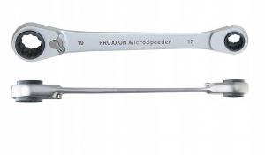 Klucz oczkowy 10 x 13 x 17 x 19 mm PROXXON Speeder - grzechotkowy, wąski