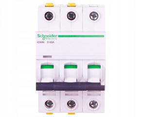SCHNEIDER ELECTRIC Wyłącznik nadprądowy iC60N-D63-3 D 63A 3-biegunowy
