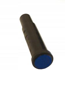 Kielich PEHD 125mm S12.5 kompensacyjny z korkiem, kolor czarny, QS (Quick S