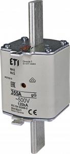 ETI Wkładka topikowa przemysłowa zwłoczna KOMBI NH2 gG 63A/500V