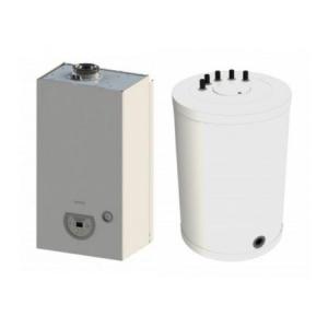 Pakiet z kotłem gazowym kondensacyjnym SILVER PRO 20 kW i zasobnikiem SG PL